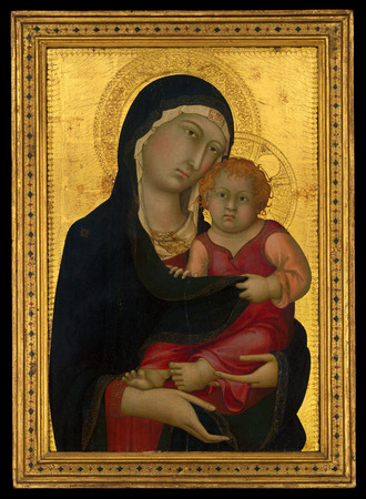 Impression sur toile d’art premium fabriquée en France ou poster encadré. Vierge à l'enfant...