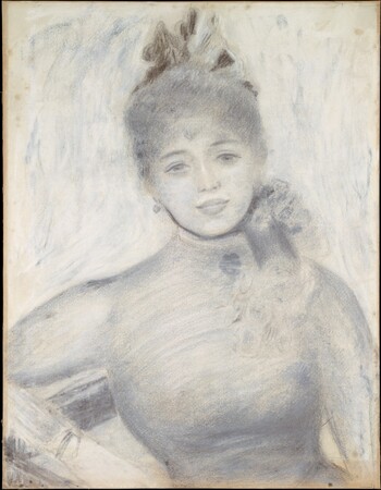 Affiche encadrée haut de gamme fine art fabriquée en France ou toile d’art. Portrait of Séverine...