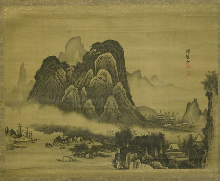 Toile premium fine art made in France ou affiche encadrée. Paysage de montagne...