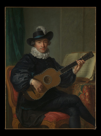 Affiche encadrée premium fine art fabriquée en France ou toile d’art imprimée. Portrait of Monsieur Aublet...