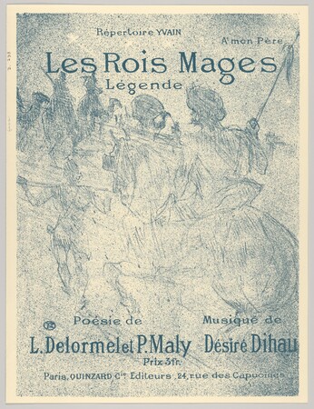 Affiche encadrée ou tirage d'art sur toile 100% français. Les Rois Mages...