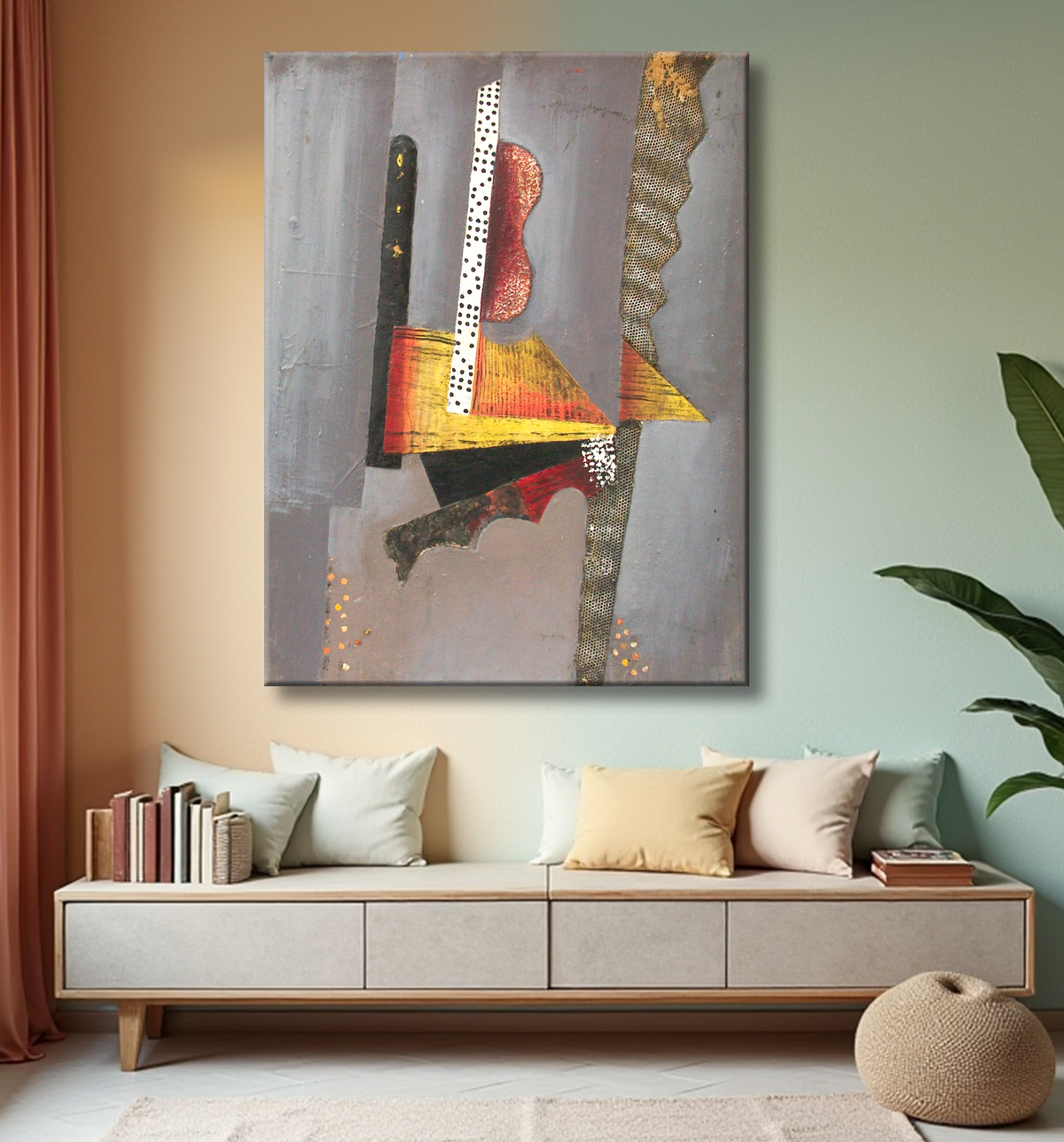 Toile premium imprimée fine art en France ou affiche encadrée. Composition 1...