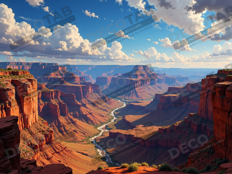 Tableau paysage Grand Canyon