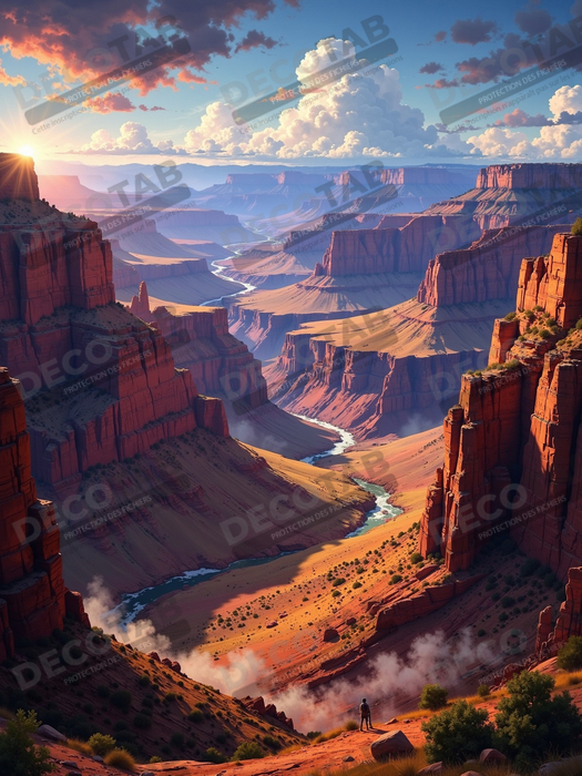Tableau paysage Grand Canyon