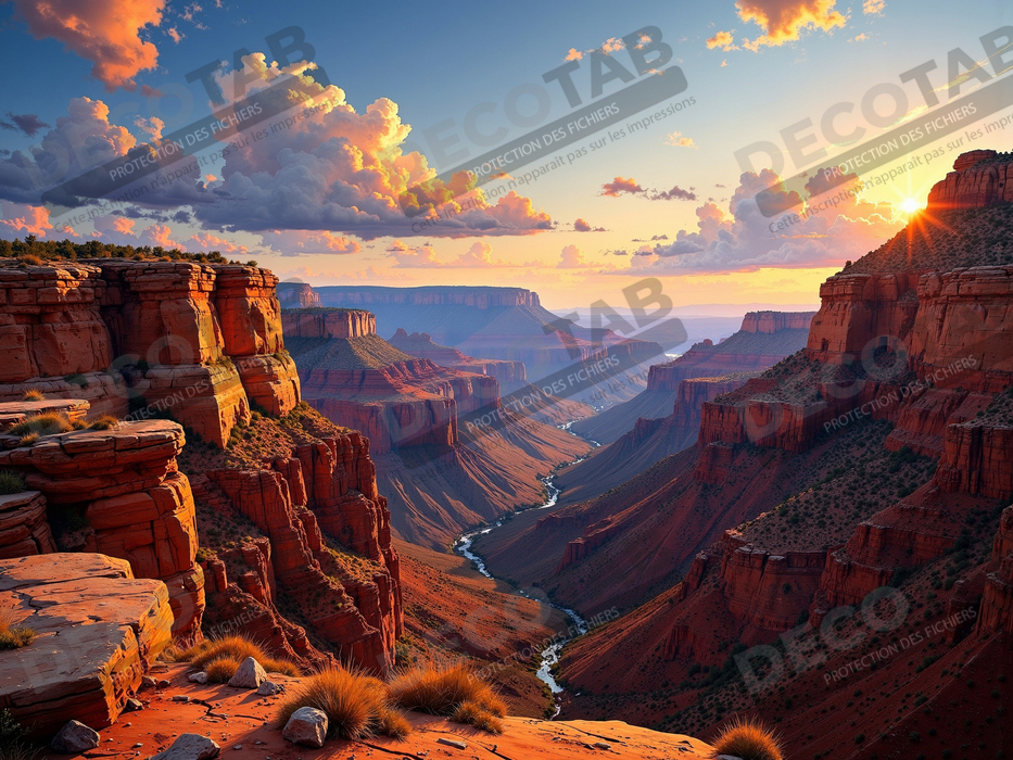 Tableau paysage Grand Canyon