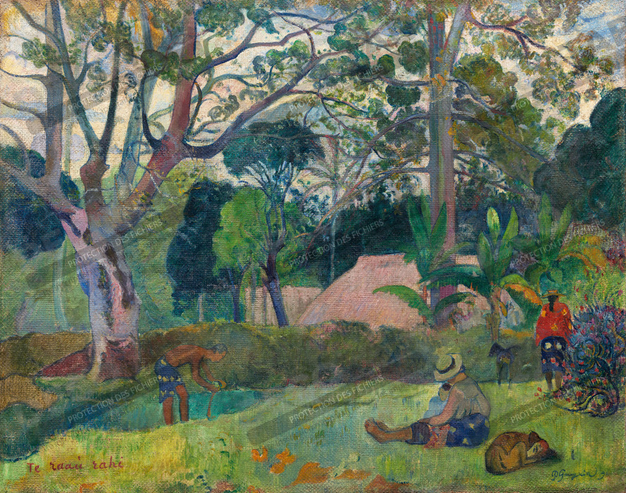 Reproduction Le grand arbre de Paul Gauguin