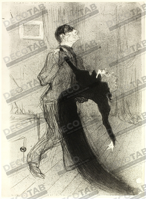 Reproduction L'évanouissement de Henri de Toulouse-Lautrec