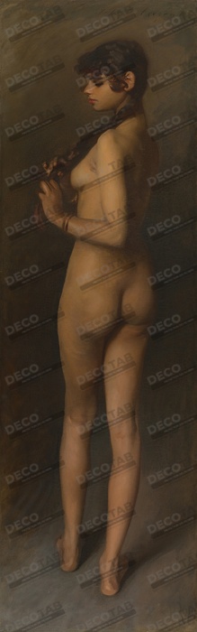 Reproduction Étude de la vie (étude d'une fille égyptienne) de John Singer Sargent