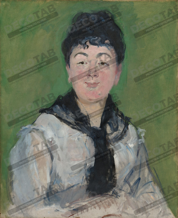 Reproduction Portrait de femme avec un fichu noir de Édouard Manet