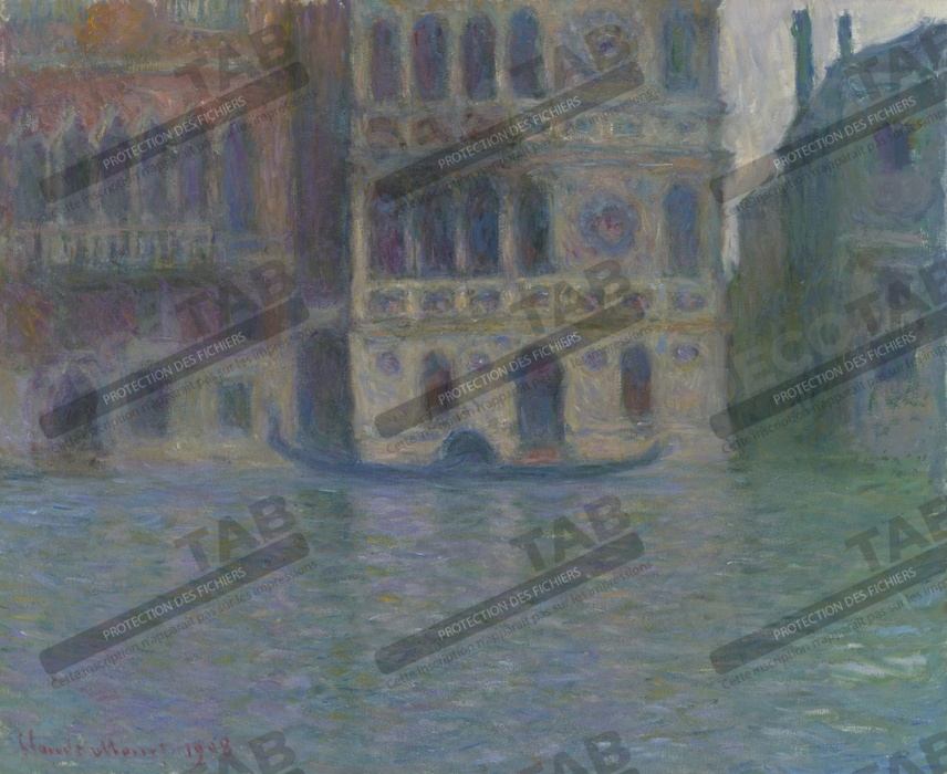 Reproduction Venise, Palais Dario de Claude Monet