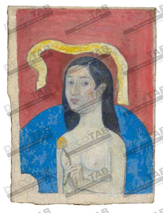 Reproduction Portrait de la mère de l'artiste (Eve) de Paul Gauguin