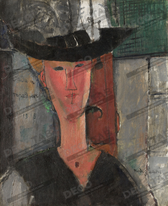 Reproduction Madame Pompadour de Amedeo Modigliani