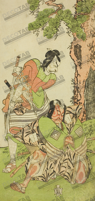 Reproduction Les acteurs Ichikawa Danzo III