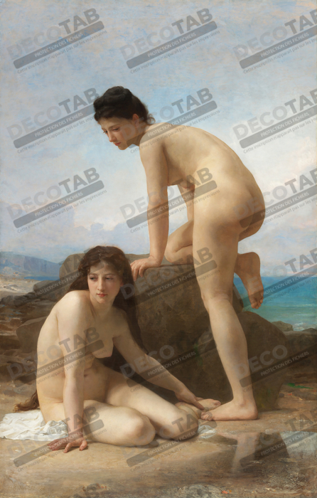 Reproduction Les baigneuses de William Adolphe Bouguereau