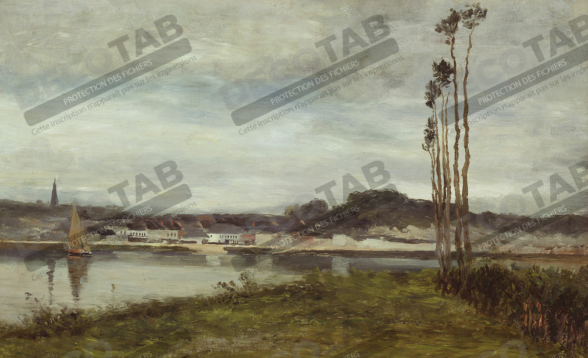 Reproduction Sur la Seine de Homer Dodge Martin