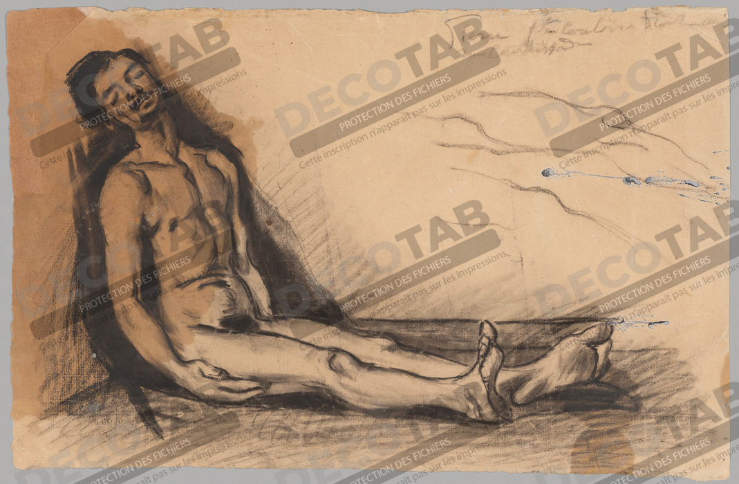 Reproduction Etude pour L'Autopsie de Paul Cézanne