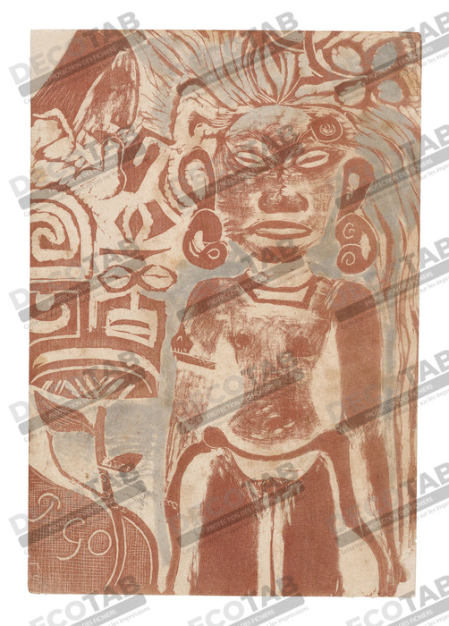 Reproduction Idole tahitienne - la déesse Hina de Paul Gauguin