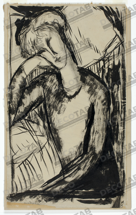 Reproduction Portrait d'une jeune femme de Amedeo Modigliani