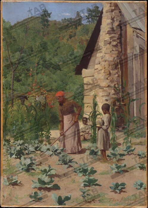 Reproduction La façon dont ils vivent de Thomas Anshutz