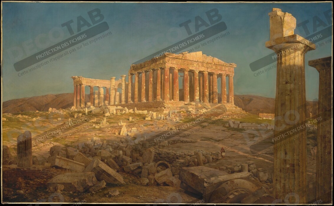 Reproduction Le Parthénon de Frederic Edwin Church