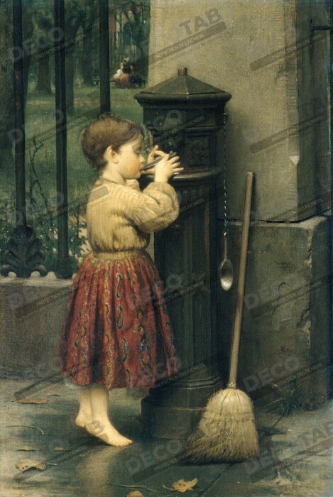 Reproduction Le balayeur de croisement de Seymour Joseph Guy