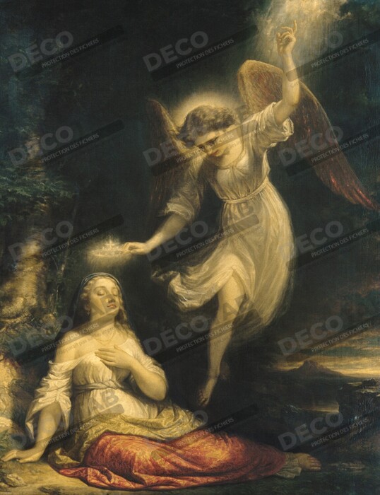 Reproduction Le rêve de la miséricorde de Daniel Huntington