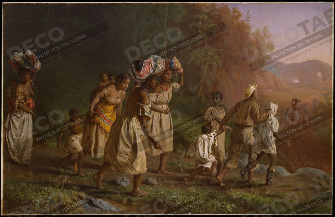 Reproduction En route pour la liberté de Theodor Kaufmann