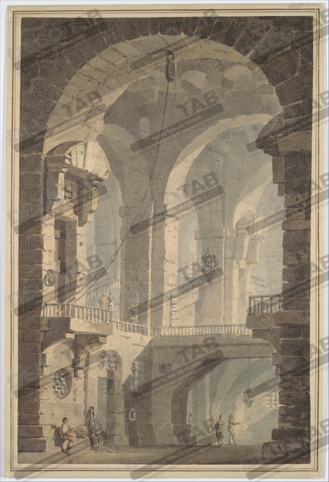 Reproduction "Prison sombre" de Joseph Mallord William Turner