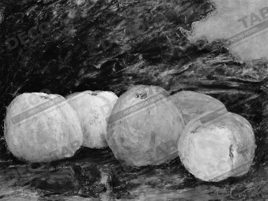 Reproduction Pommes de Gustave Courbet