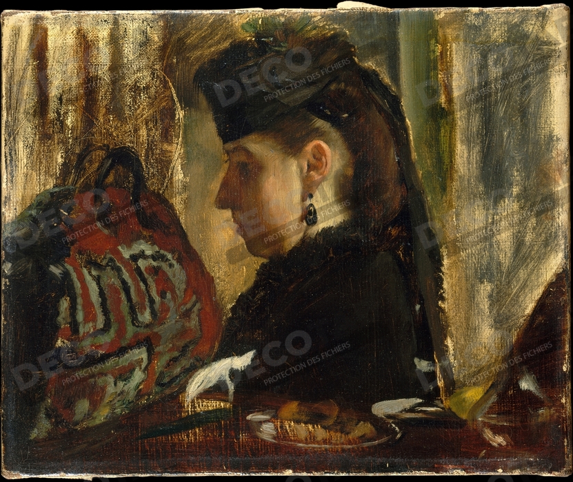 Reproduction Marie Dihau (1843–1935) de Edgar Degas