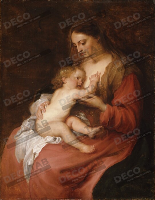 Reproduction Vierge à l'Enfant de Anthony van Dyck
