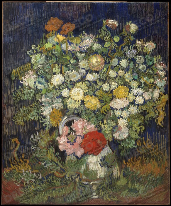 Reproduction Bouquet de fleurs dans un vase de Vincent van Gogh