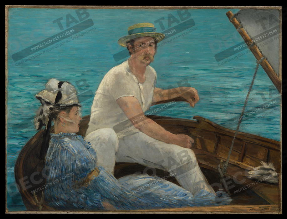 Reproduction Nautisme de Edouard Manet
