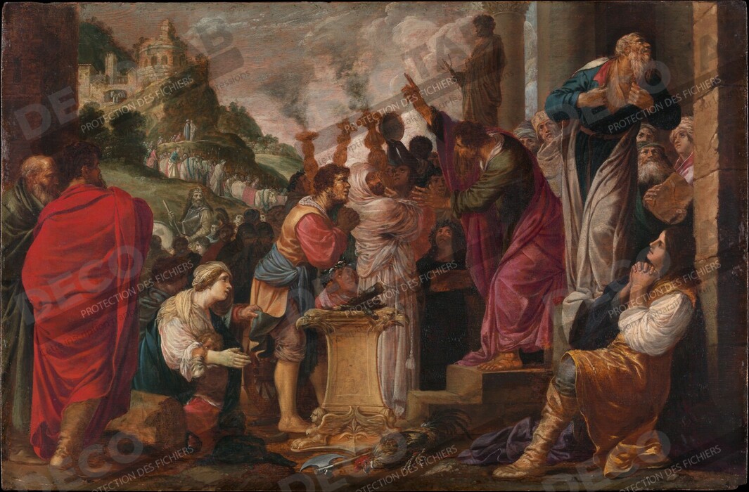Reproduction Paul et Barnabas à Lystre de Jacob Pynas