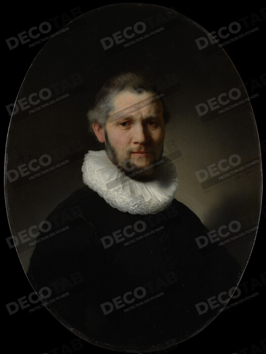 Reproduction Portrait d'homme de Rembrandt (Rembrandt van Rijn)