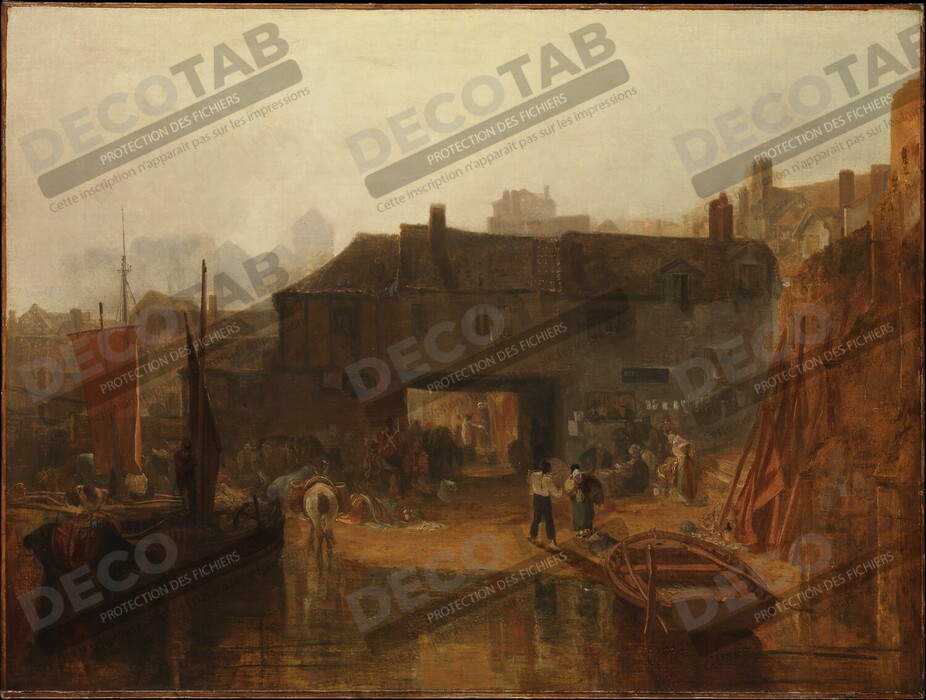 Reproduction Saltash avec le Water Ferry, Cornwall de Joseph Mallord William Turner