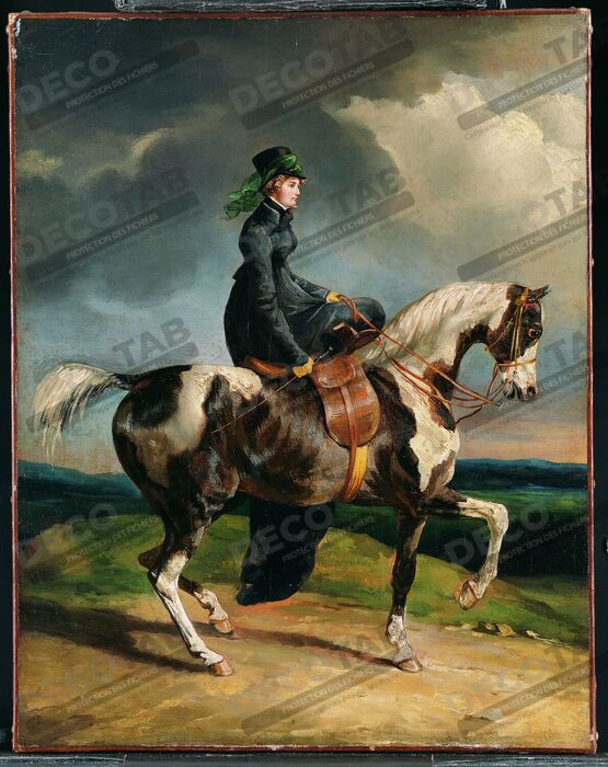 Reproduction Cavalière de Théodore Gericault