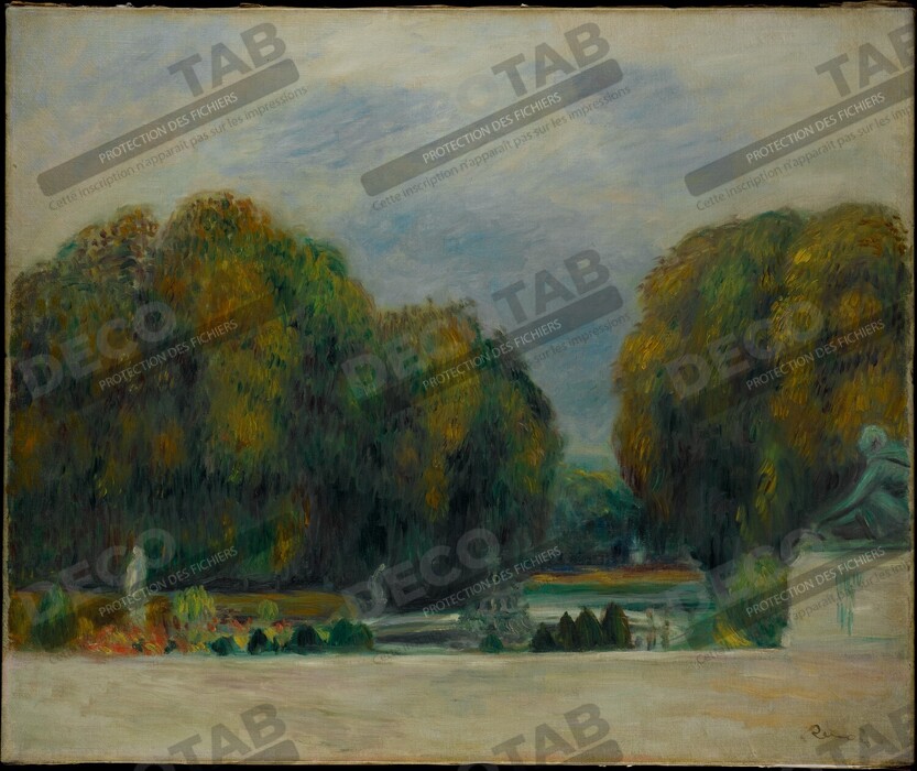 Reproduction Versailles de Auguste Renoir