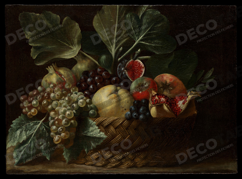 Reproduction Corbeille de fruits de Bartolomeo Cavarozzi