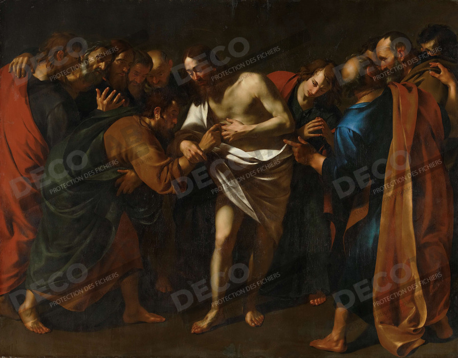 Reproduction L'incrédulité de saint Thomas de Wouter Pietersz II Crabeth
