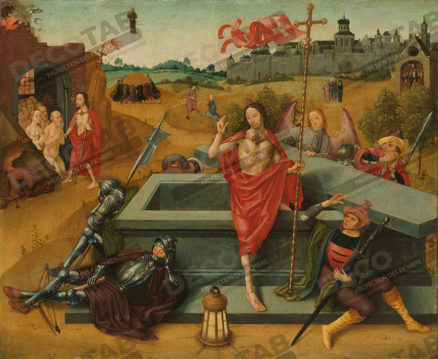Reproduction Résurrection du Christ de Master of the Amsterdam Death of the Virgin