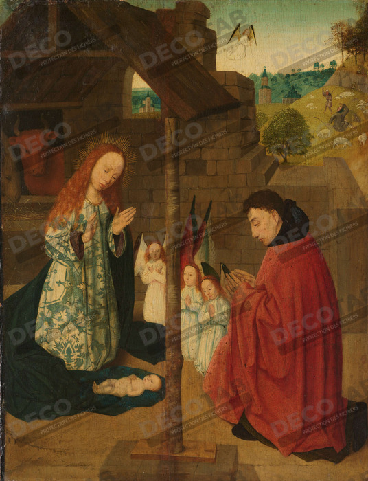 Reproduction Naissance du Christ de Master of the Brunswick Diptych
