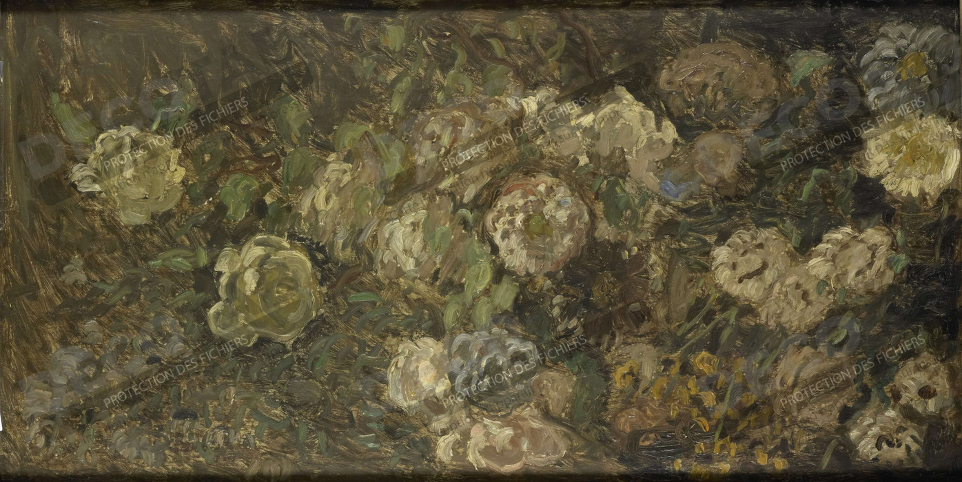 Reproduction Fleurs de Claude Monet