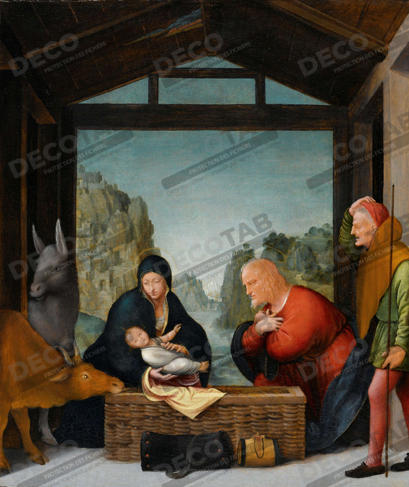 Reproduction L'adoration des bergers de Bartolommeo Suardi