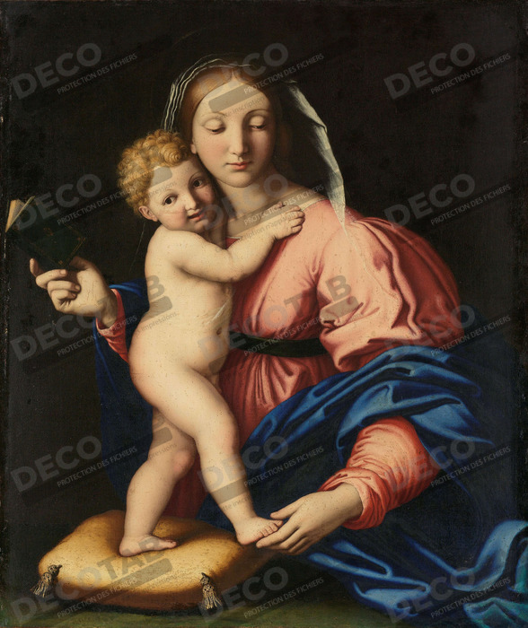 Reproduction Vierge à l'Enfant de Giovanni Battista Salvi