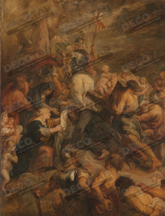 Reproduction Le Christ sur le chemin du Calvaire de Peter Paul Rubens