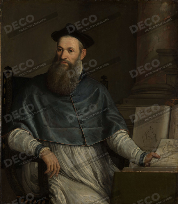 Reproduction Portrait de Daniele Barbaro de Paolo Veronese