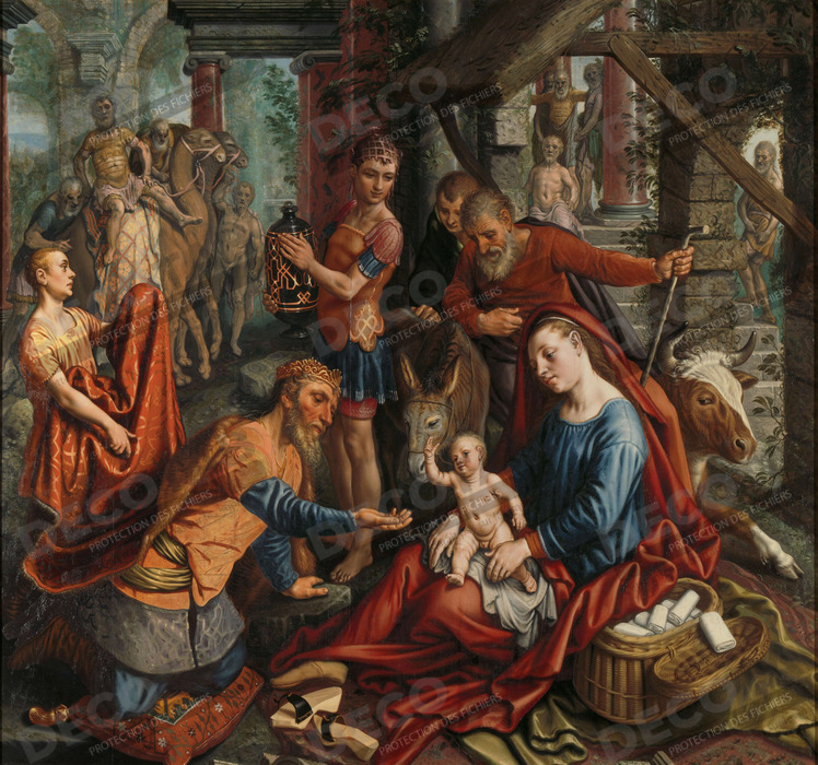 Reproduction L'Adoration des Mages de Pieter Aertsen