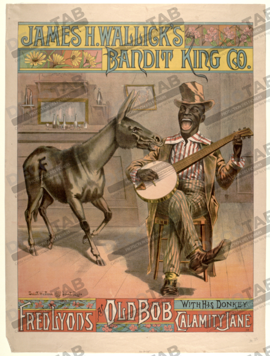 Reproduction Bandit King Co. de James H. Wallick. de Lyons, Fred
