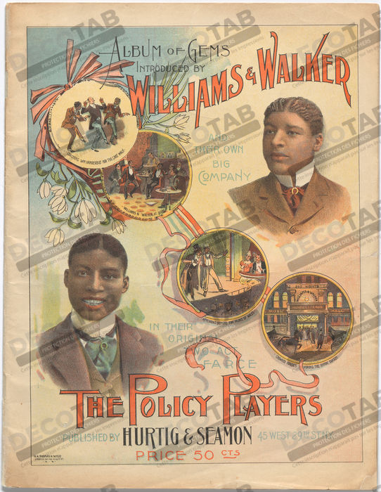 Reproduction Album de gemmes, présenté par Williams et Walker et leur propre grande entreprise de Unidentified Artist